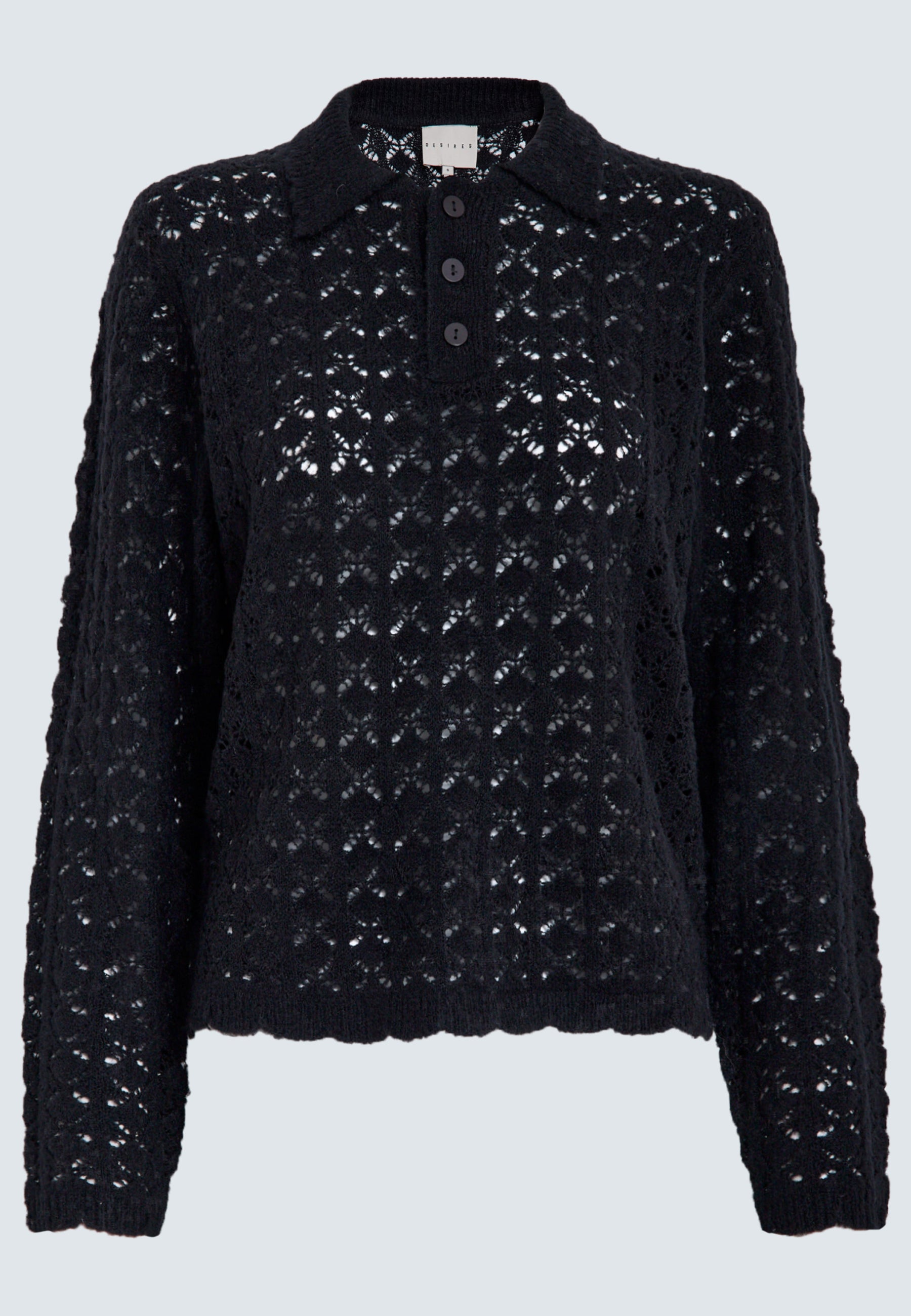 Desires DSLaney Knit Pullover Pullover 9000 Black