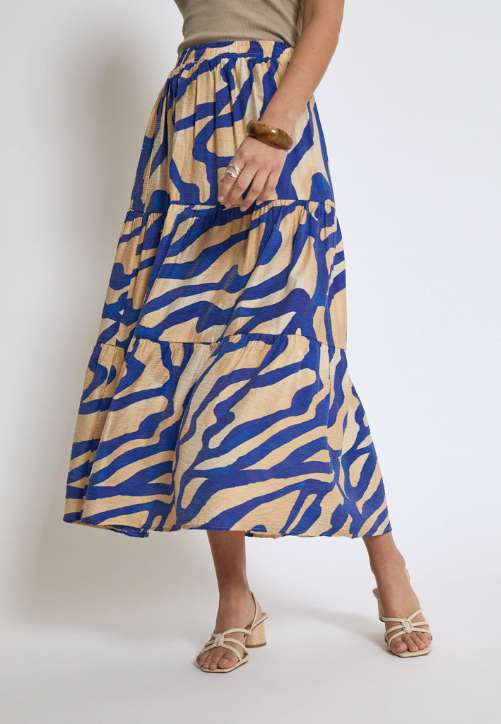 Desires DSLauren Maxi Skirt Skirt 0265P Sandshell Print