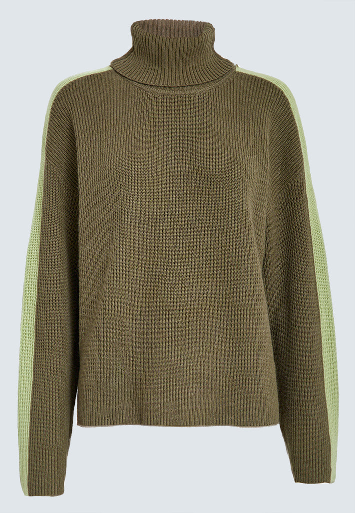 Desires DSLeandra Knit Pullover Pullover 3792 Covert Green