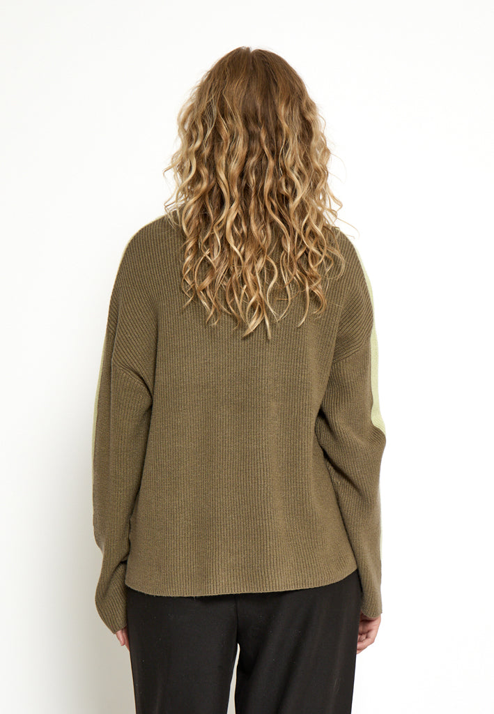 Desires DSLeandra Knit Pullover Pullover 3792 Covert Green