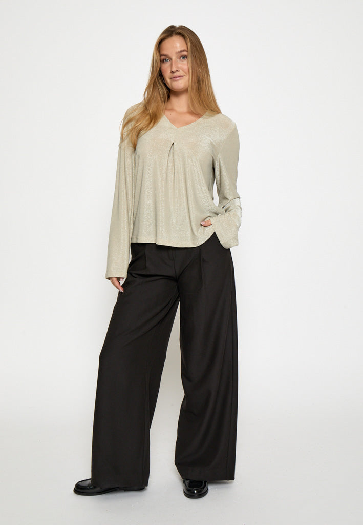 Desires DSLila Blouse Blouse 0175MET Light Birch Metallic