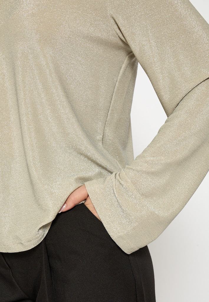 Desires DSLila Blouse Blouse 0175MET Light Birch Metallic