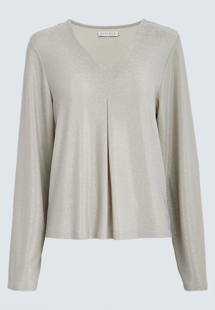Desires DSLila Blouse Blouse 0175MET Light Birch Metallic