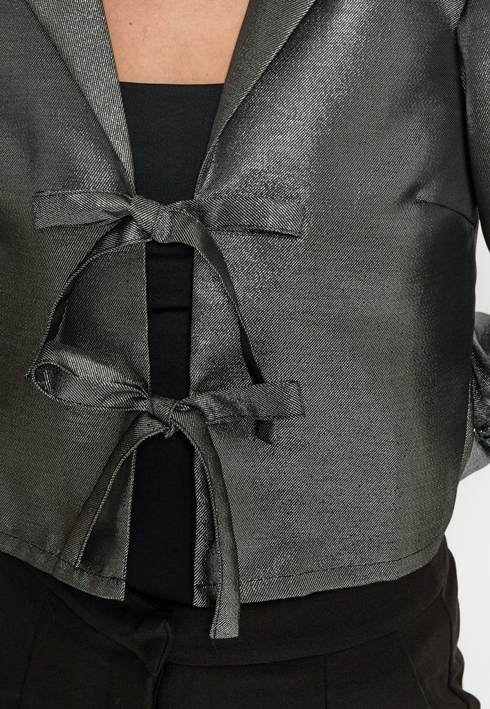 Desires DSLou Shirt Jacket Jacket 172MET Silver Metallic