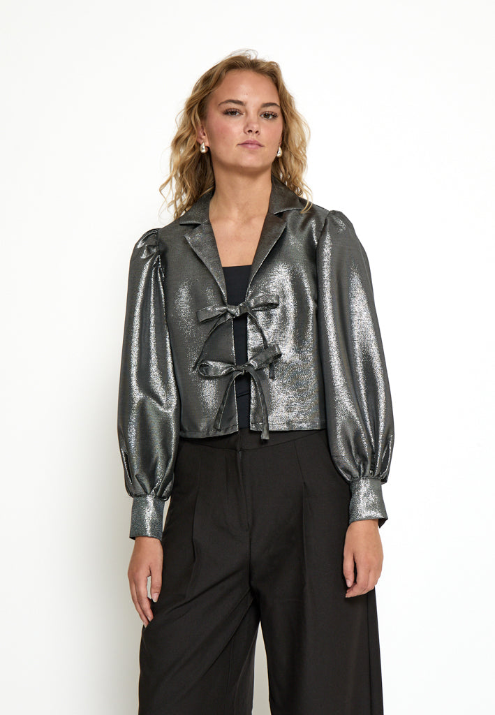 Desires DSLou Shirt Jacket Jacket 172MET Silver Metallic