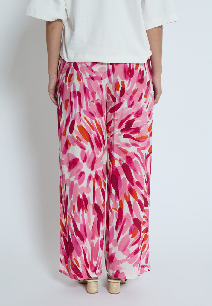 Desires DSMacie Pants Pant 4914P Morning Glory Pink Print