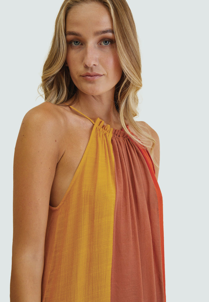 Desires DSMary Jumpsuit Jumpsuit 6760 Red Clay