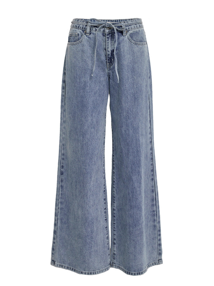Desires DSMegan Low Waisted Jeans Jeans 505 Denim Blue