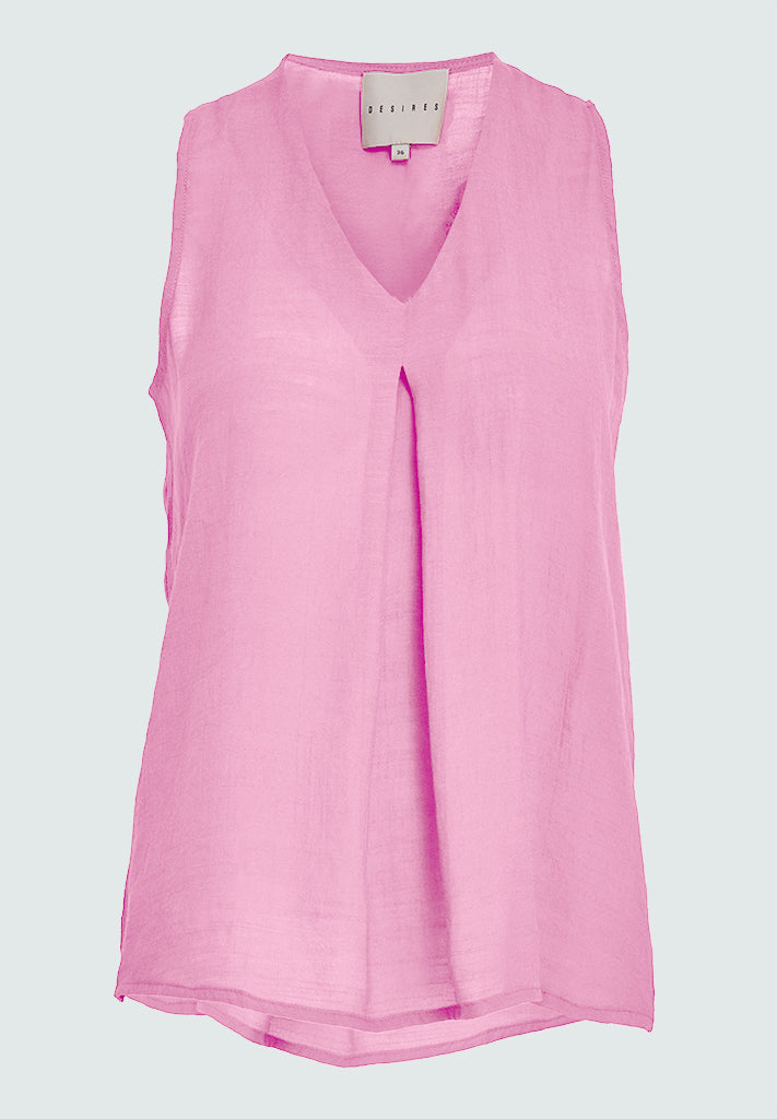 Desires DSMila V-Neck Top Top 7110 Sweet Lilac Pink