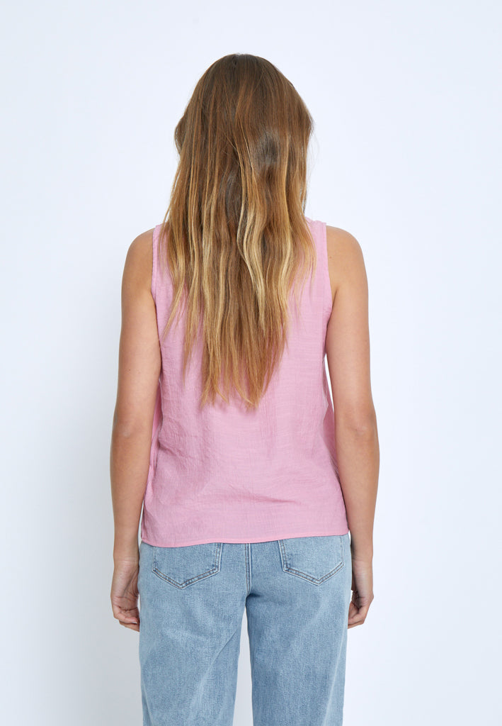 Desires DSMila V-Neck Top Top 7110 Sweet Lilac Pink