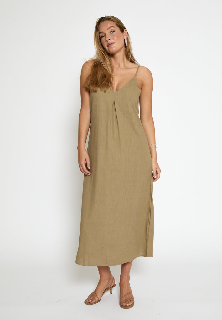 Desires DSNatalie Dress Dress 6796 Tannin Sand