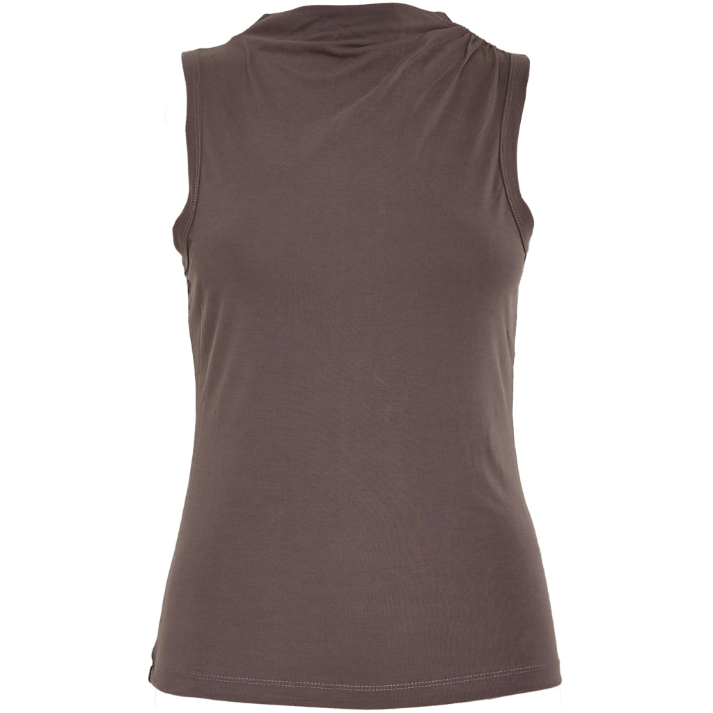 Desires DSPalaya Drape Top Top 4032 Sparrow Brown