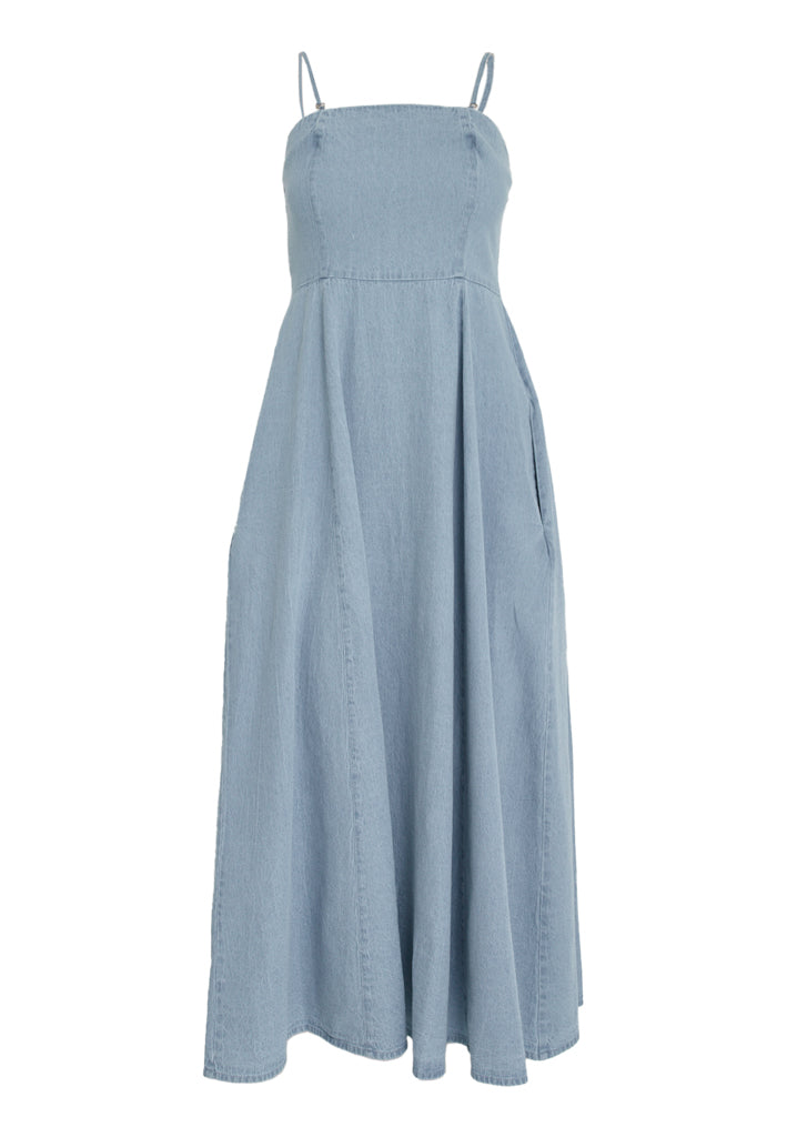 Desires DSPersia Maxi Dress Dress 0010 Light Blue Denim