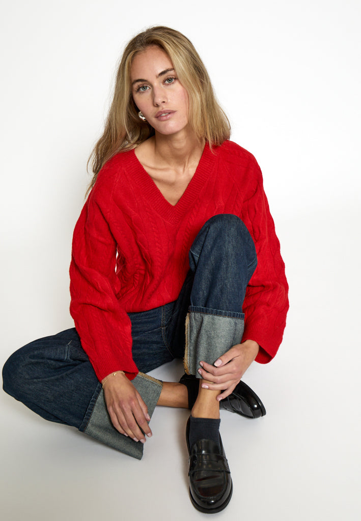 Desires DSPhilipa GRS Pullover Pullover 4049M Aura Orange Mel.