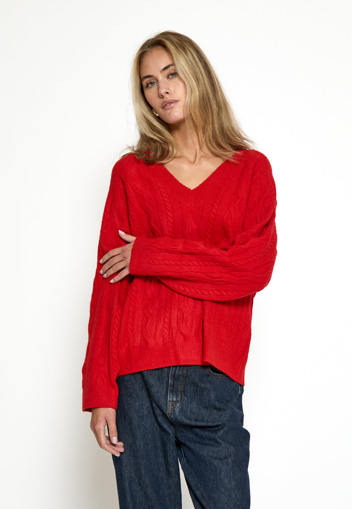 Desires DSPhilipa GRS Pullover Pullover 4049M Aura Orange Mel.