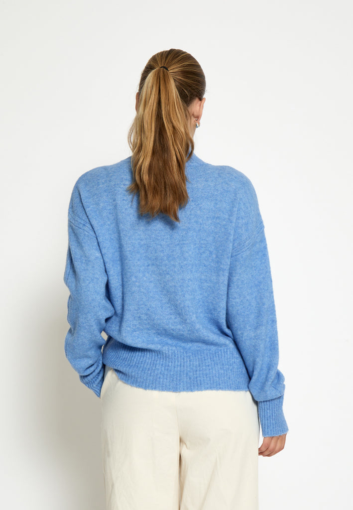 Desires DSSelma GRS Pullover Pullover 1003M Azure Blue Melange