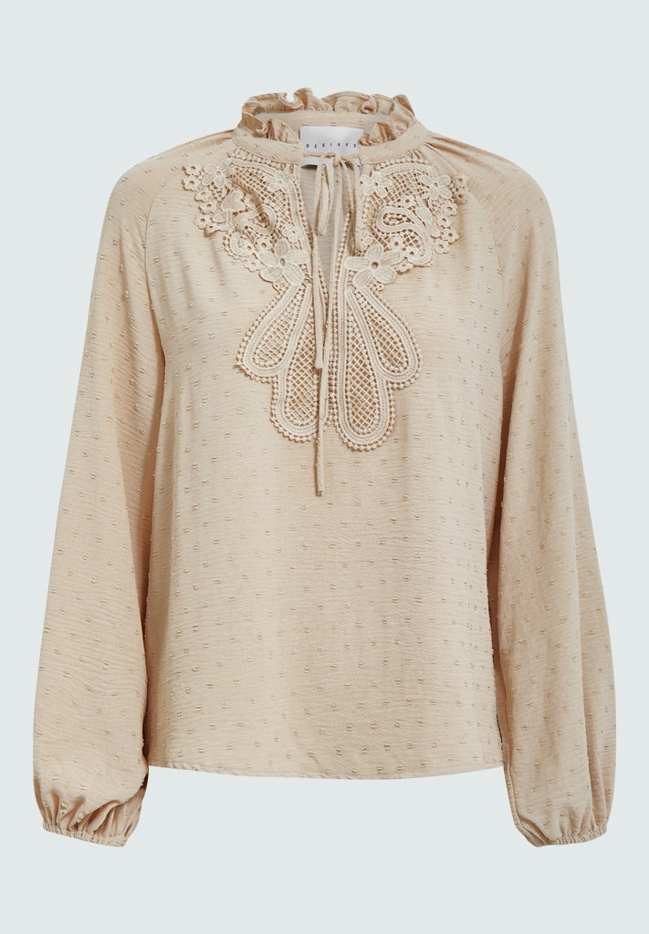 Desires DSShay Blouse Blouse 2206 Fog Sand