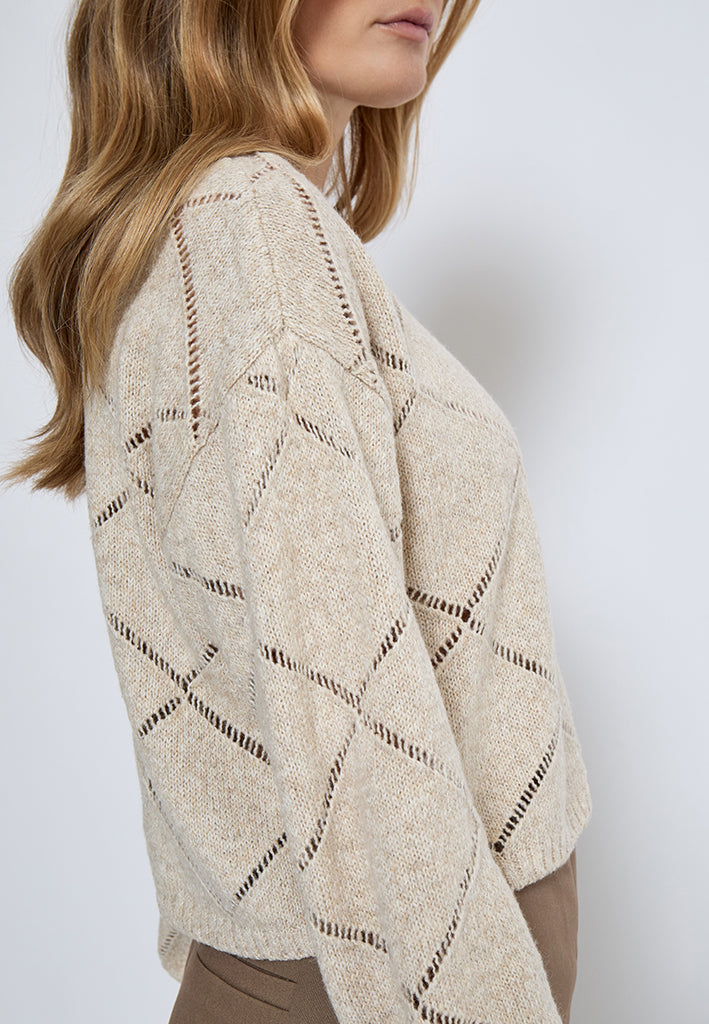 Desires DSShelby Blouse Blouse 2206 Fog Sand