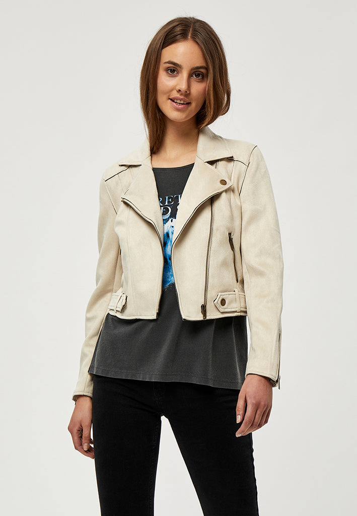 Desires DSTabarak Biker Jacket Jacket 0265 Sandshell
