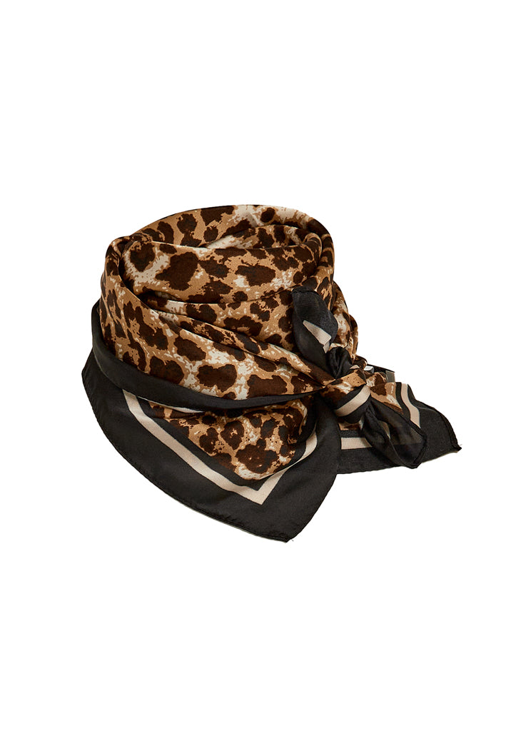 Desires DSTreyla Scarf - Brown Leo Print