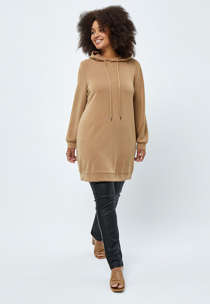 Peppercorn Dicette Sweat Dress Curve Dress 326 Incense Beige