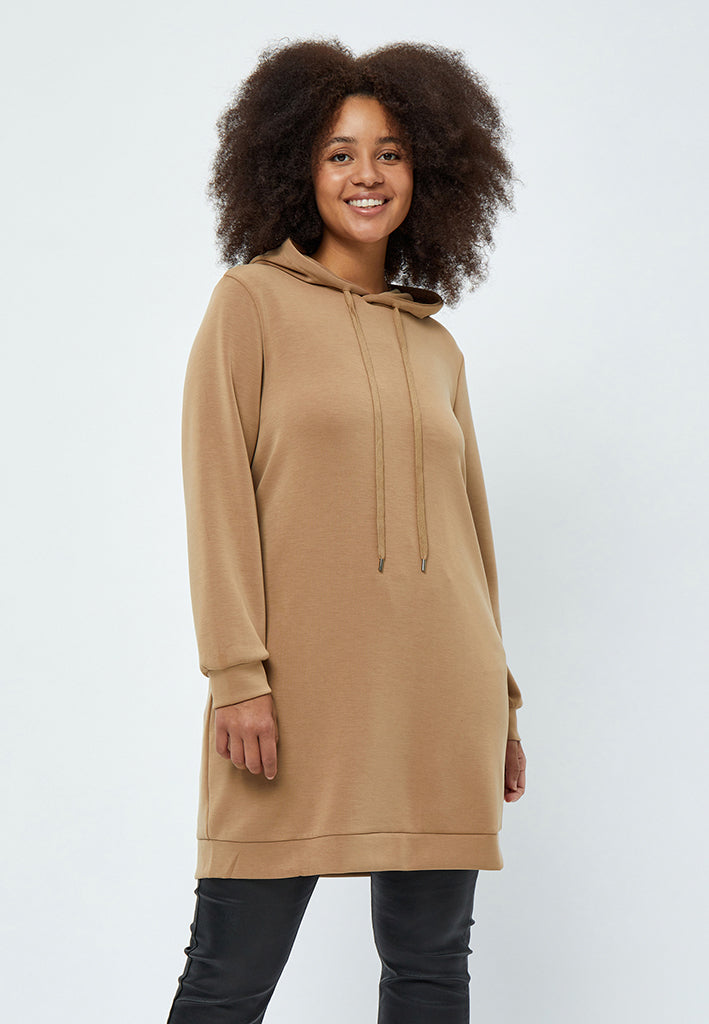 Peppercorn Dicette Sweat Dress Curve Dress 326 Incense Beige