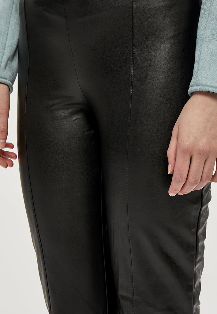 Desires Elena PU Leggings Leggings 9000 Black