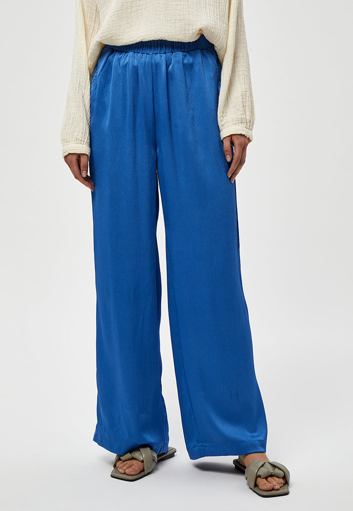 Peppercorn Elotta High Waisted Wide Leg Pant Pant 5130 NEBULAS BLUE