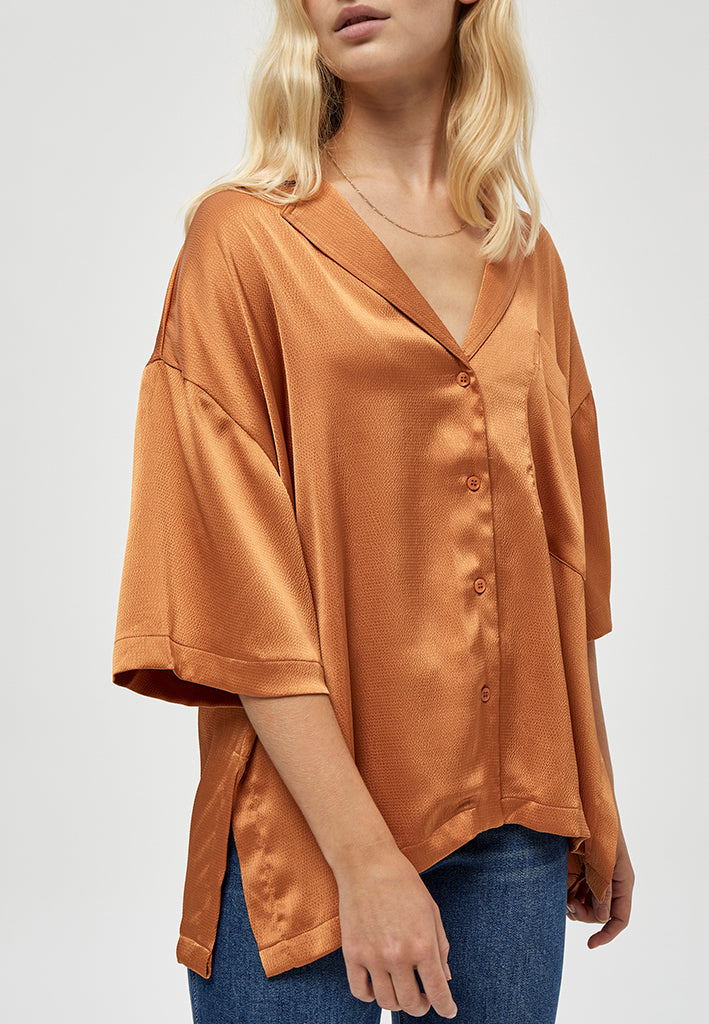 Peppercorn Elotta Shirt Shirt 5944 Ermine Brown