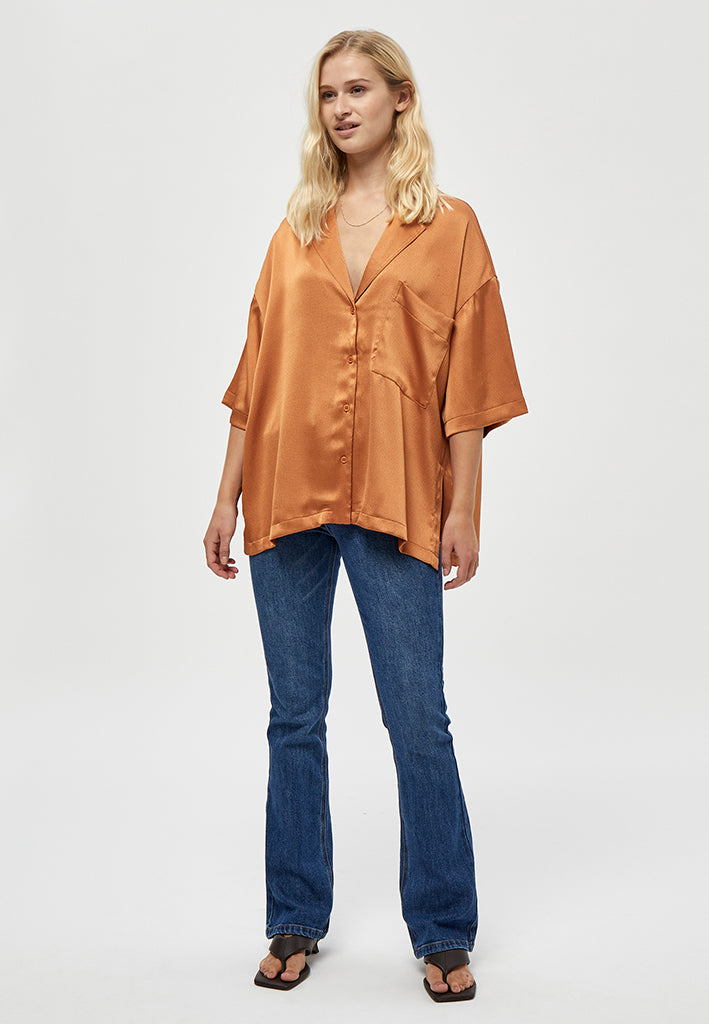 Peppercorn Elotta Shirt Shirt 5944 Ermine Brown