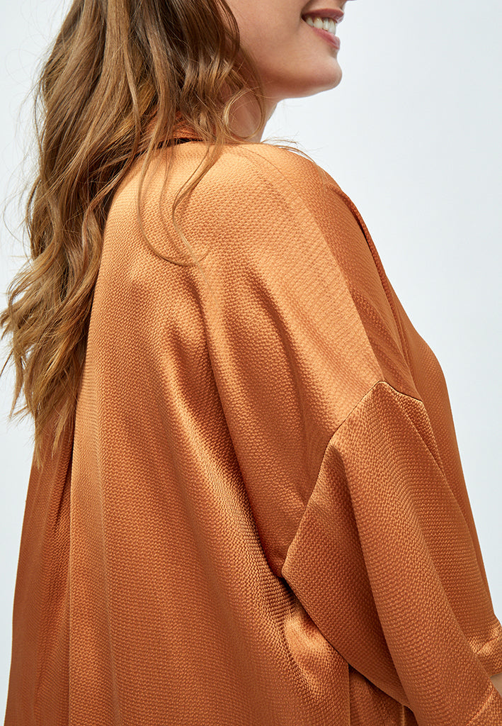 Peppercorn Elotta Shirt Curve Shirt 5944 Ermine Brown