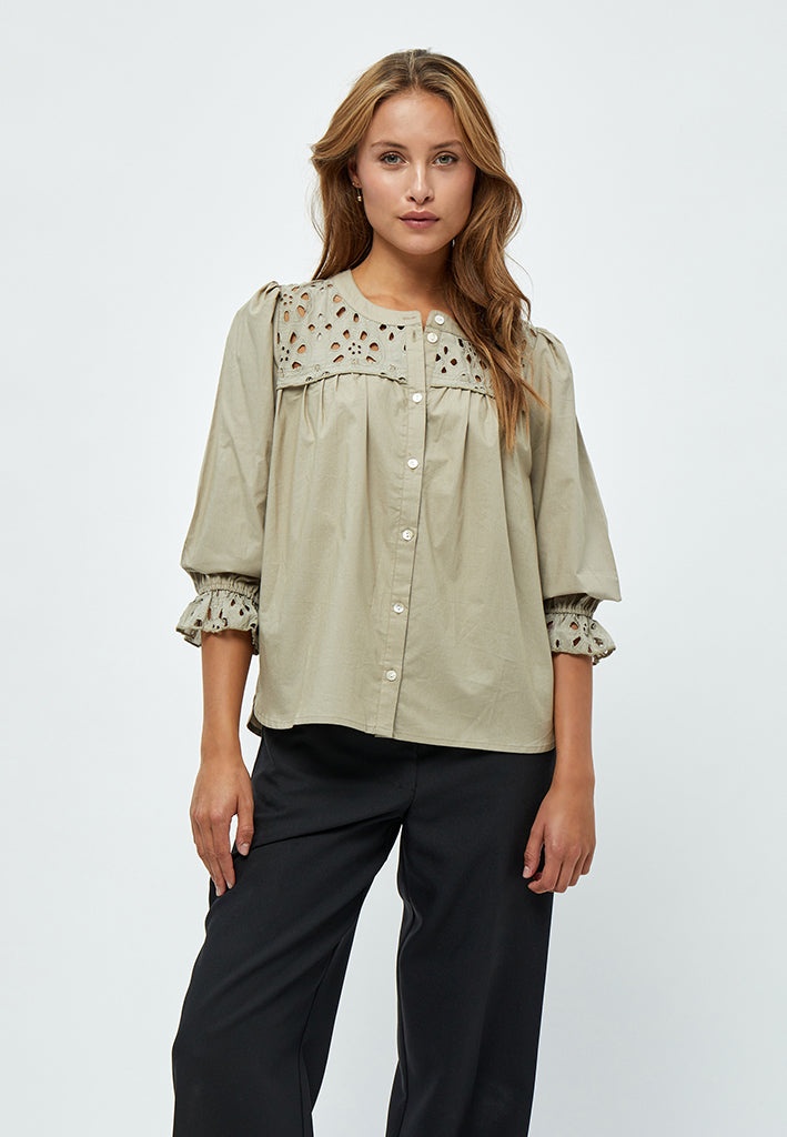 Peppercorn Francina Shirt Shirt 0178 Winter Twig Sand