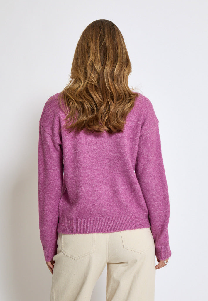 Desires Gea O-neck Pullover Pullover 7208 Bodacious Pink