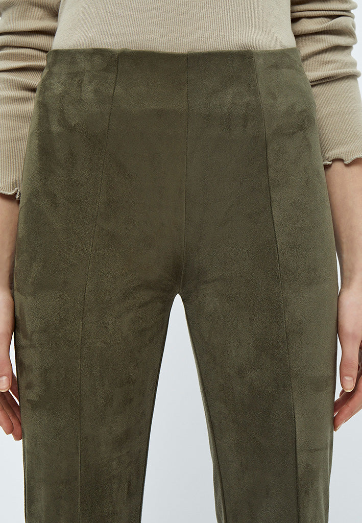 Desires Jalena Flared Pants Leggings 3655 Beluga Green