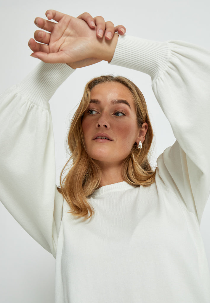 Minus Liva Long Sleeve Pullover Pullover 220 Broken White