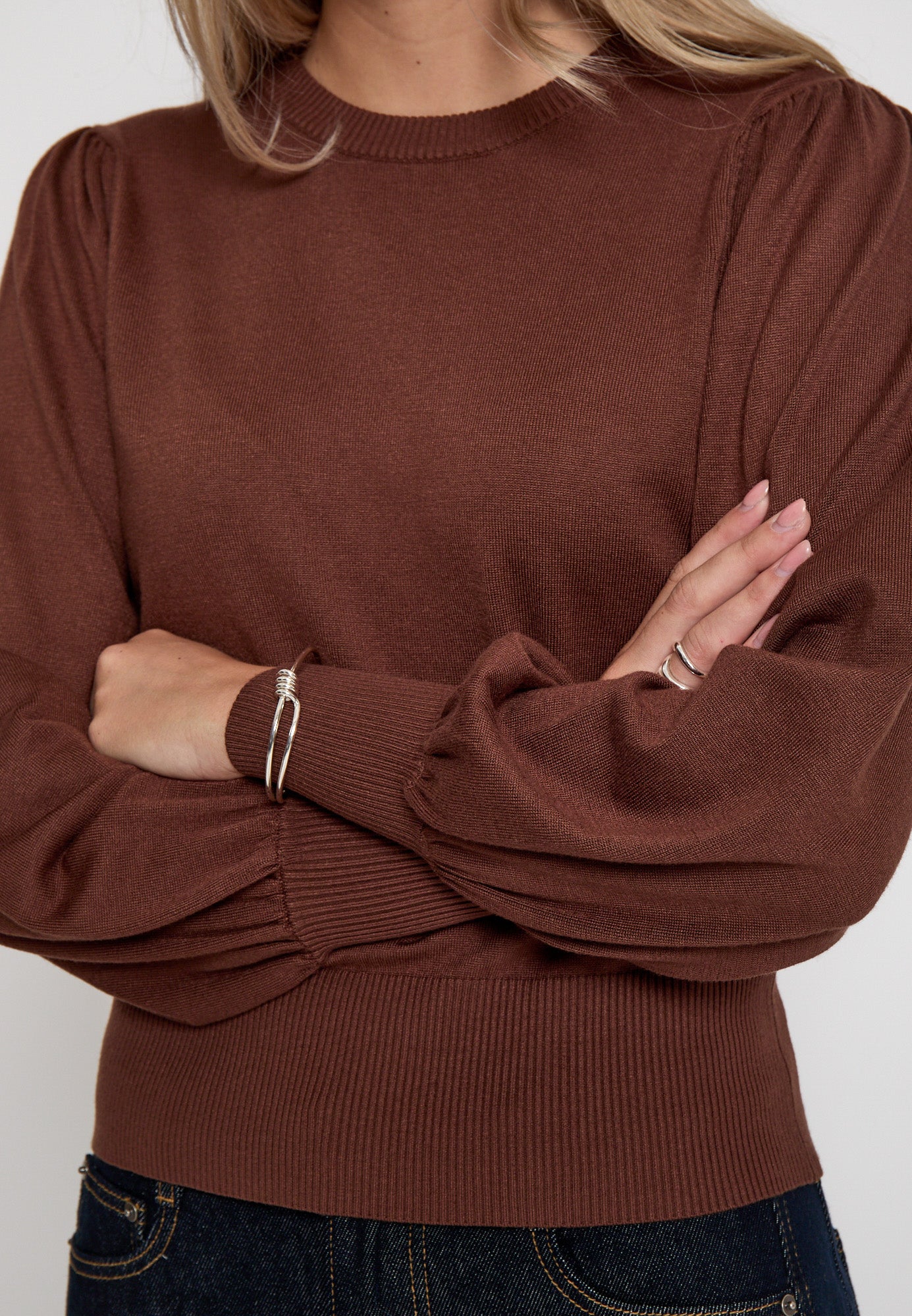 Minus Liva Long Sleeve Pullover Pullover 3681 Tiramisu