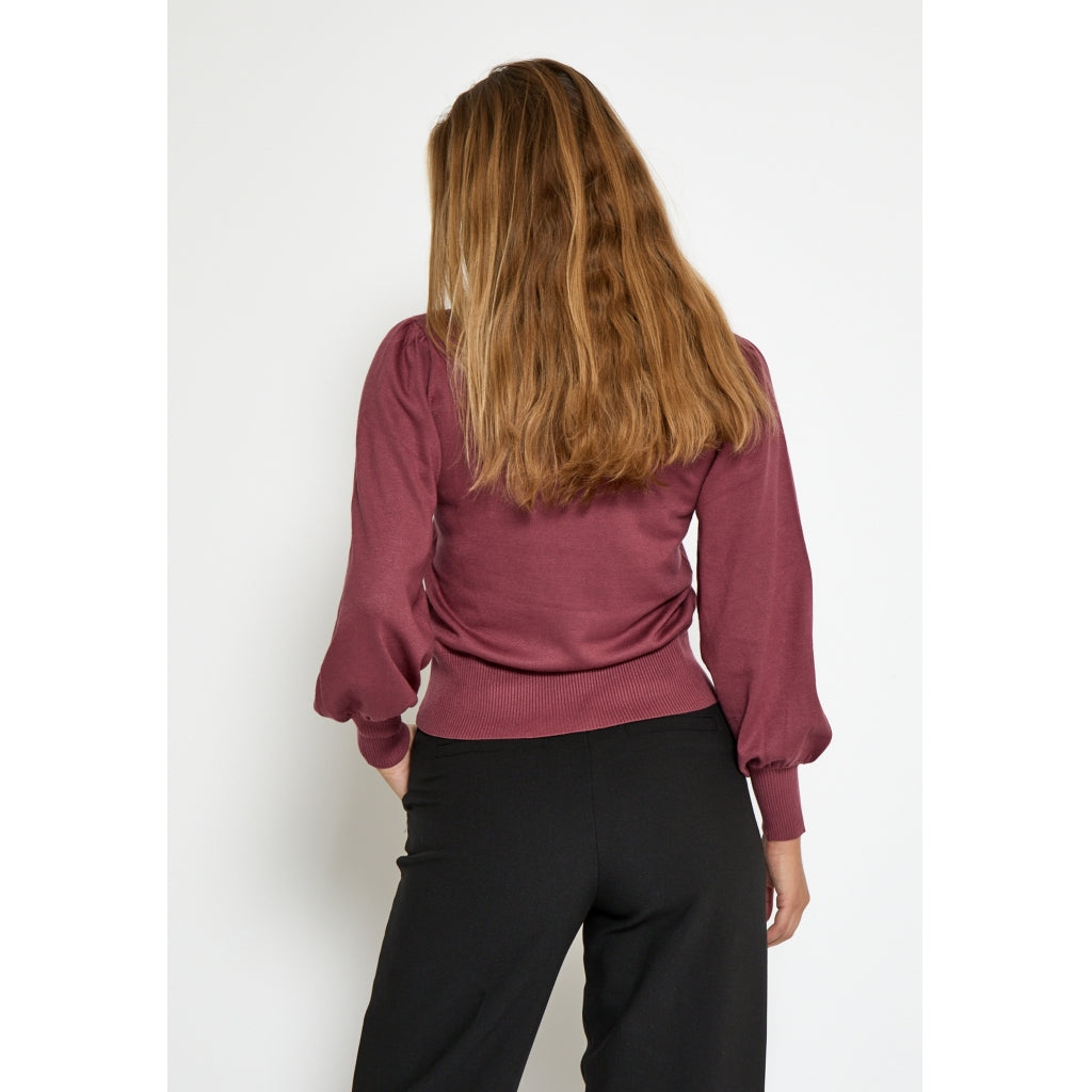 Minus Liva Long Sleeve Pullover Pullover 4058 Roan Rouge