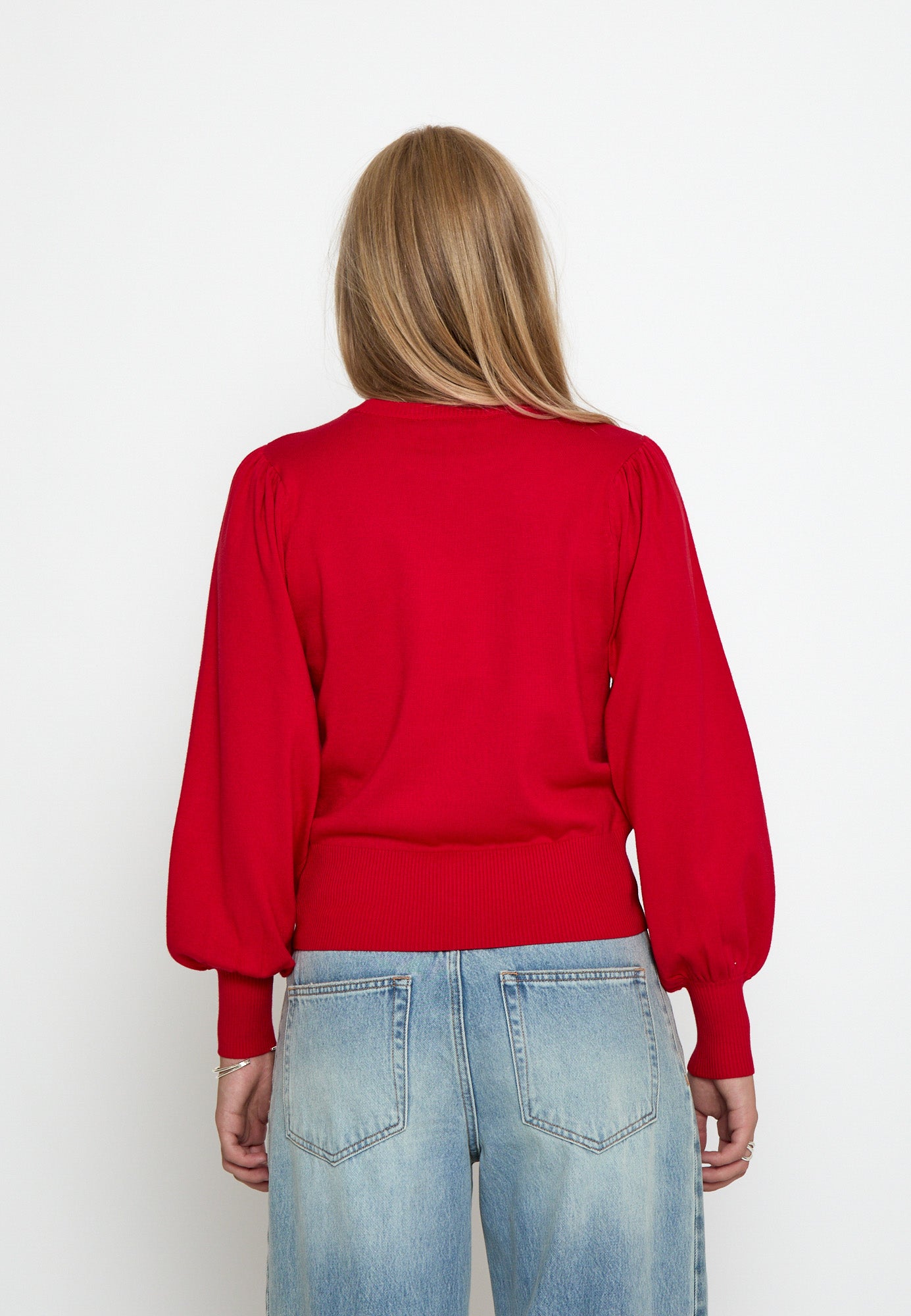 Minus Liva Long Sleeve Pullover Pullover 4089 Haute Red