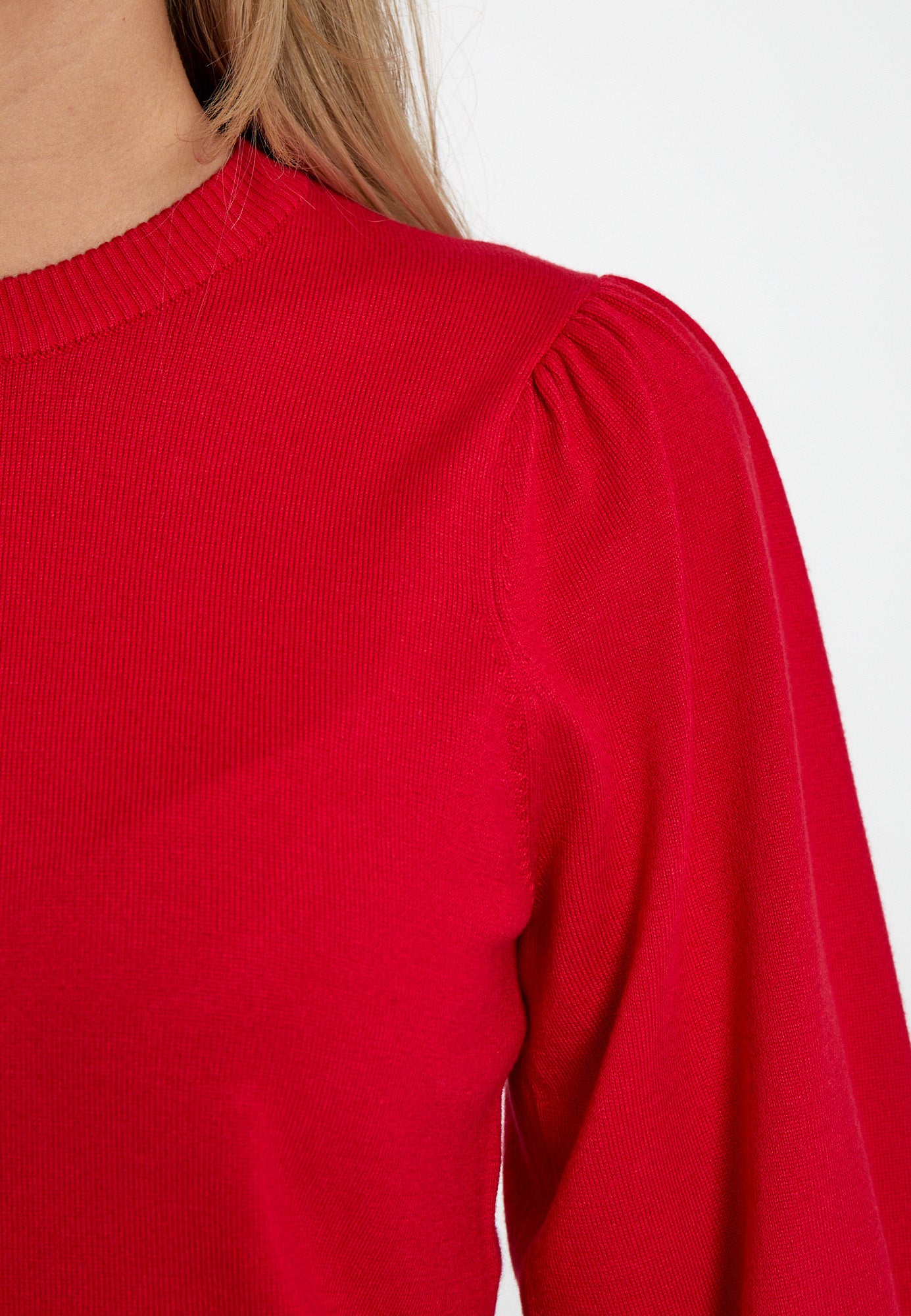 Minus Liva Long Sleeve Pullover Pullover 4089 Haute Red