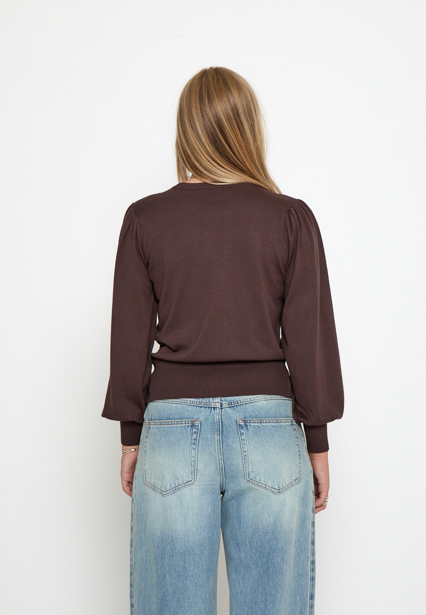 Minus Liva Long Sleeve Pullover Pullover 5618 Bracken Brown