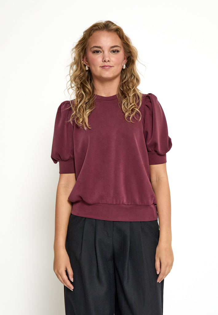 Minus Livana T-Shirt T-Shirt 4072 Cordovan