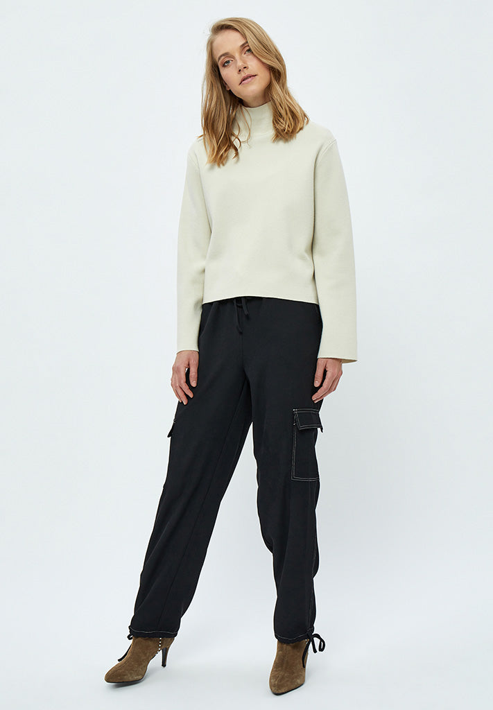 Minus Lupi High Neck Knit Pullover Pullover 0175 Light Birch