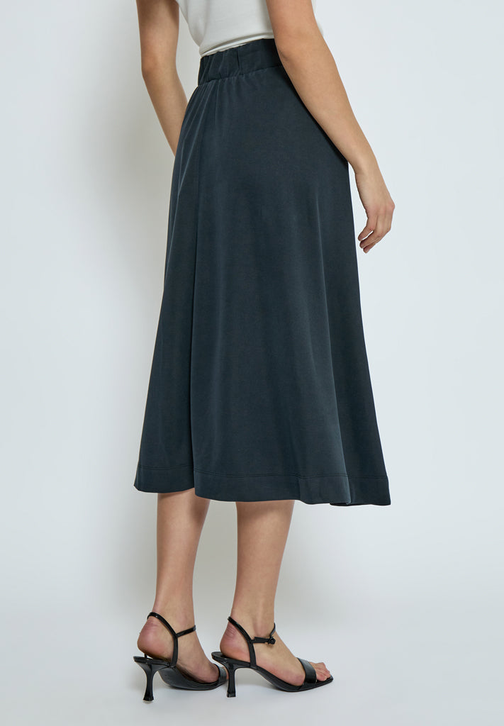 Minus MSAddilyn Midi Skirt Skirt 100 Black
