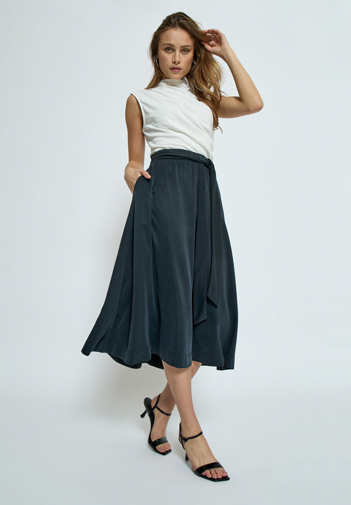 Minus MSAddilyn Midi Skirt Skirt 100 Black