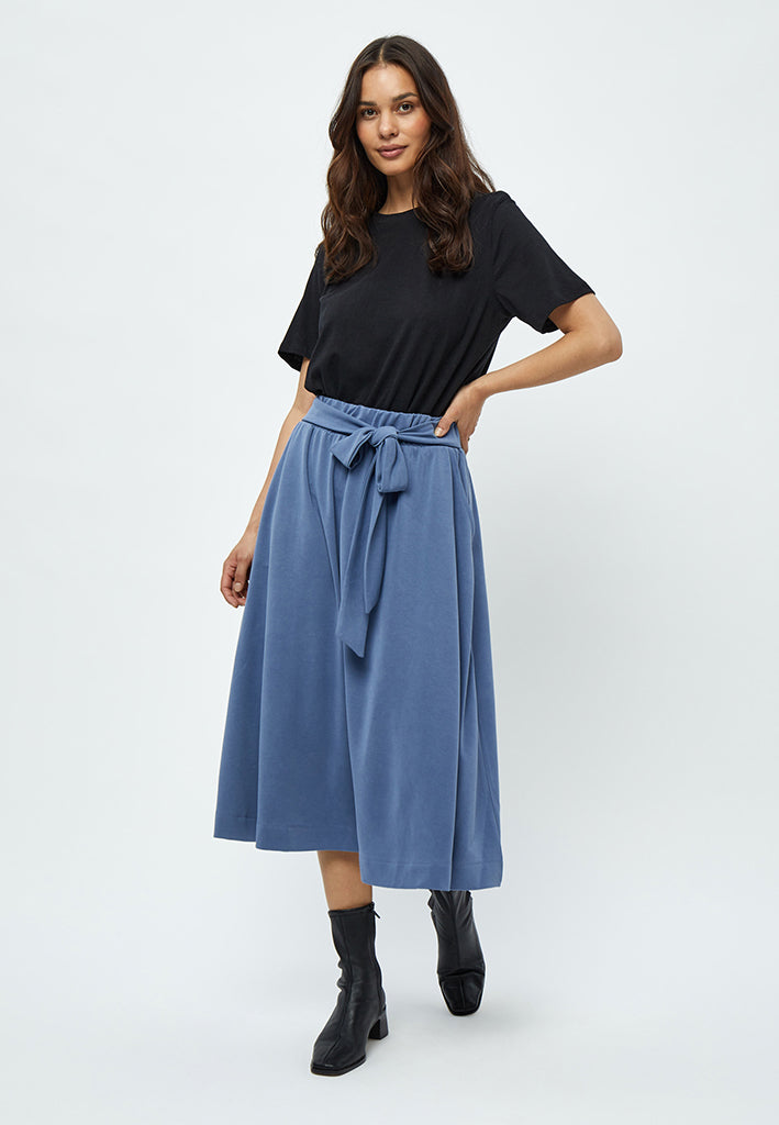 Minus MSAddilyn Midi Skirt Skirt 505 Denim Blue