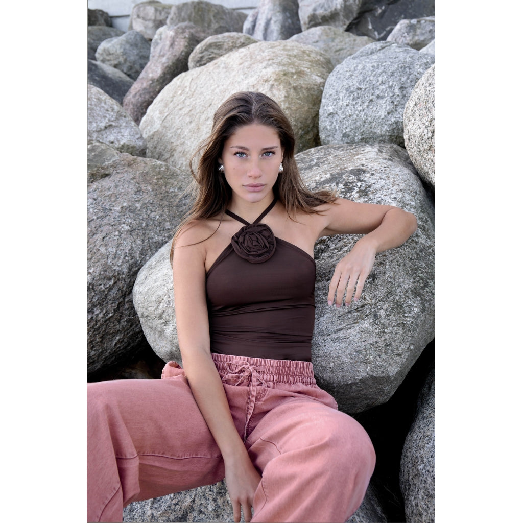 Minus MSAgnes Mid Waist Pant Pant 4652 Desert Coral
