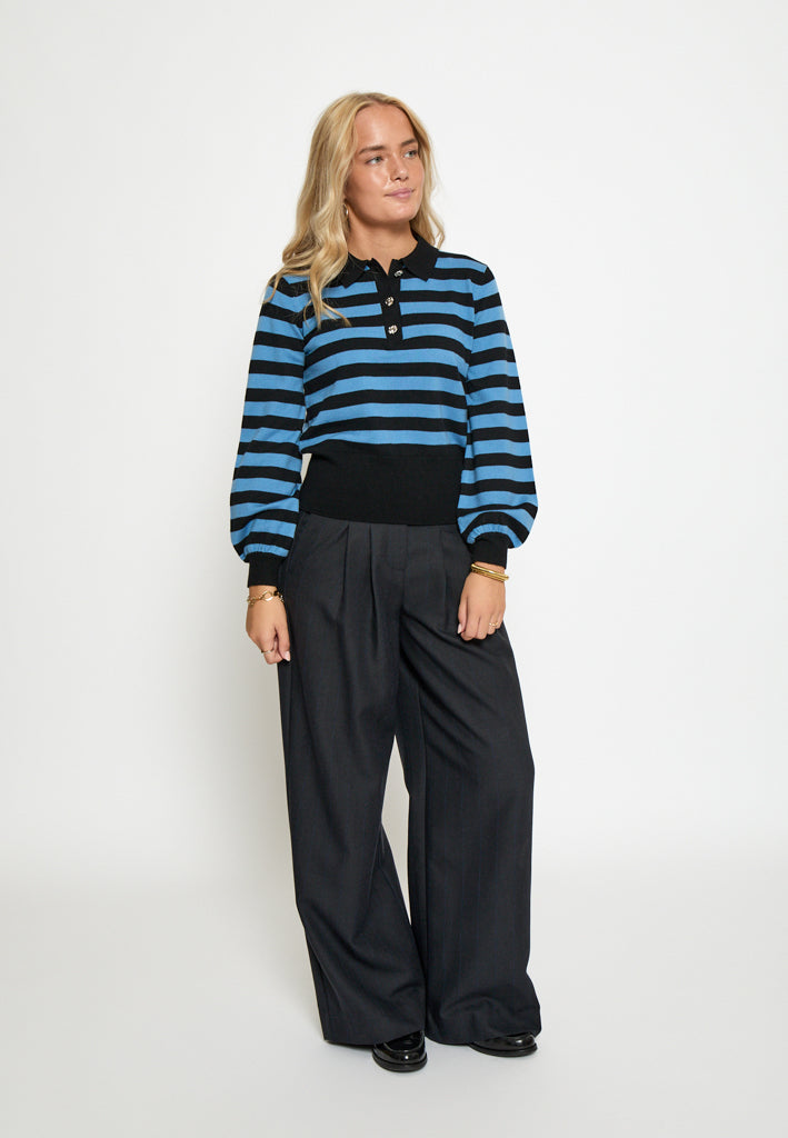 Minus MSAliana Knit Pullover Pullover 1988S Parisian Blue Stripe