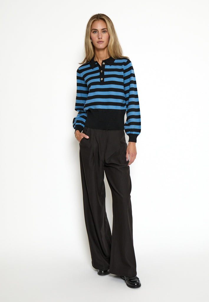 Minus MSAliana Knit Pullover Pullover 1988S Parisian Blue Stripe