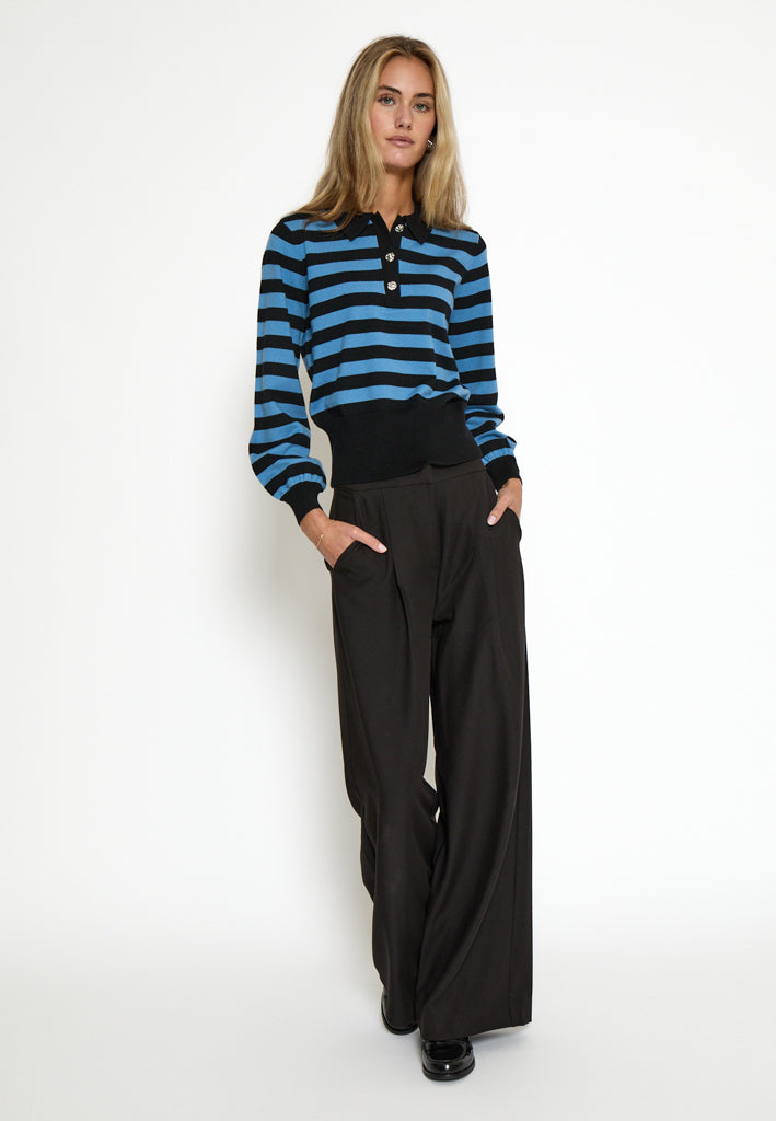 Minus MSAliana Knit Pullover Pullover 1988S Parisian Blue Stripe