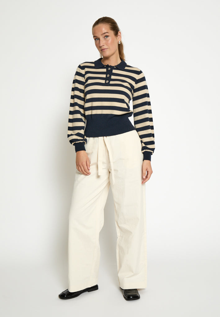 Minus MSAliana Knit Pullover Pullover 2994S SKY CAPTAIN STRIPE
